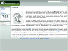 Tablet Screenshot of kinchong.com